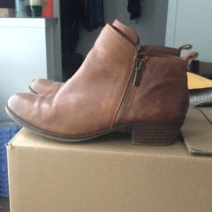 Lucky Brand Leather Booties